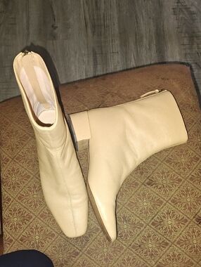 J Crew Leather Booties